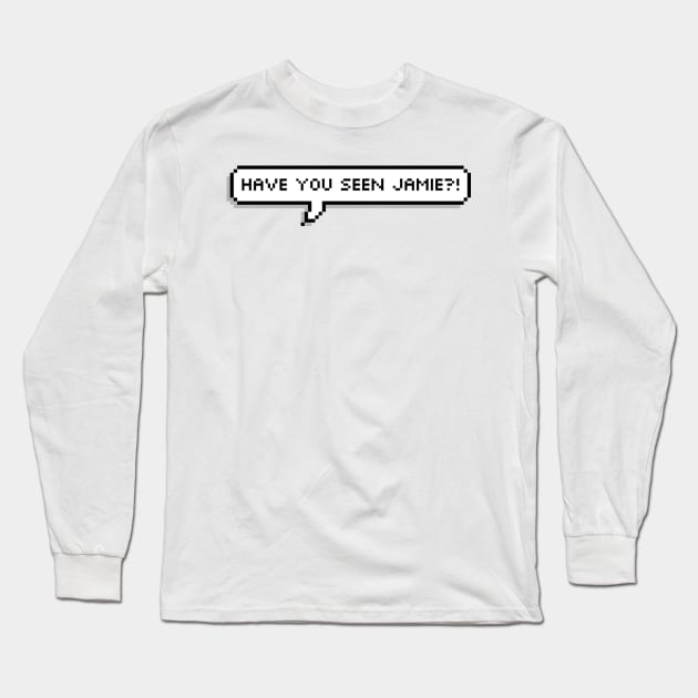 HaVe YoU sEeN JAMIE?! | Jamie Campbell Bower | STRANGER THINGS NETFLIX Long Sleeve T-Shirt by maria-smile